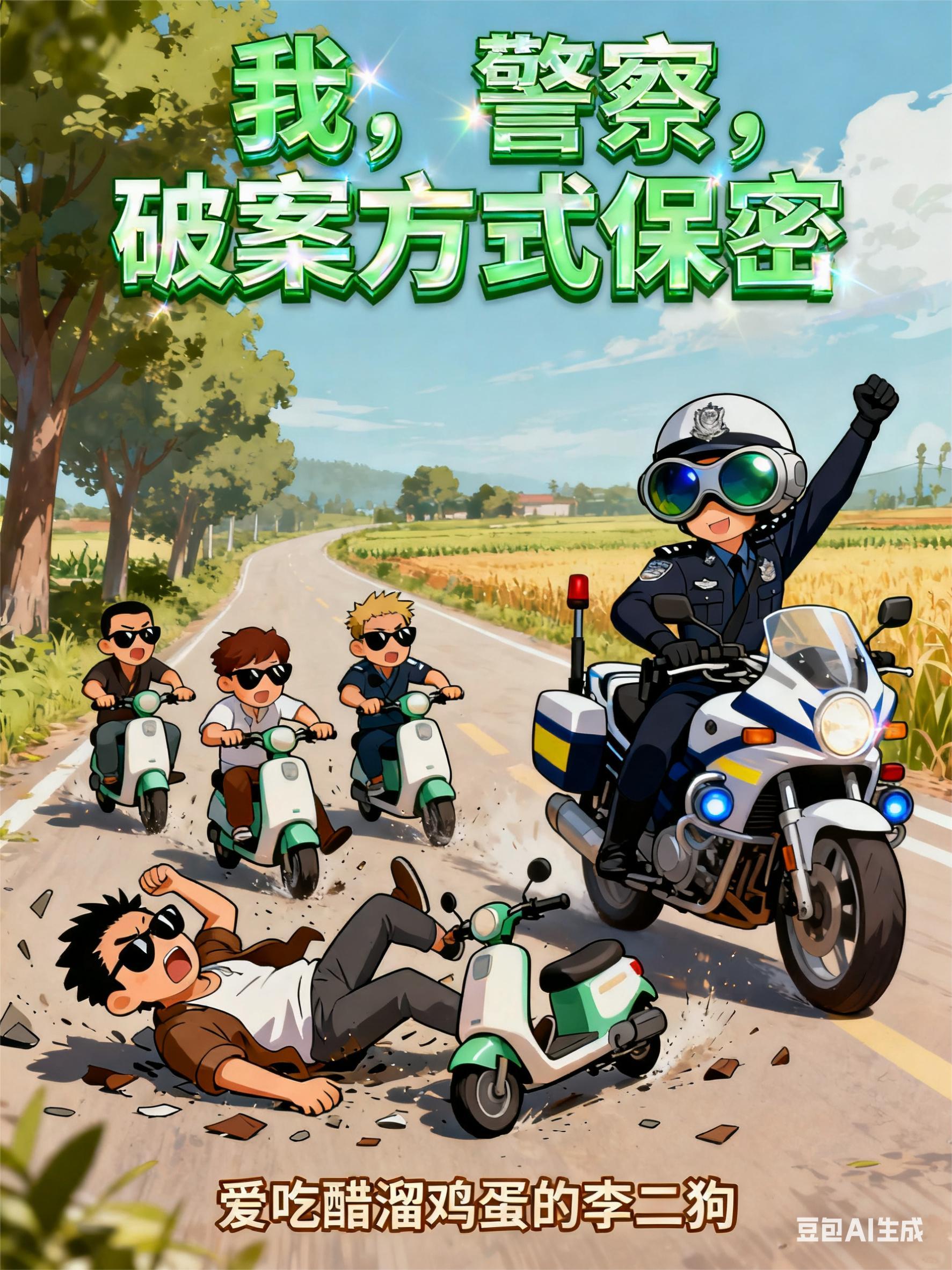 我,警察,破案方式保密